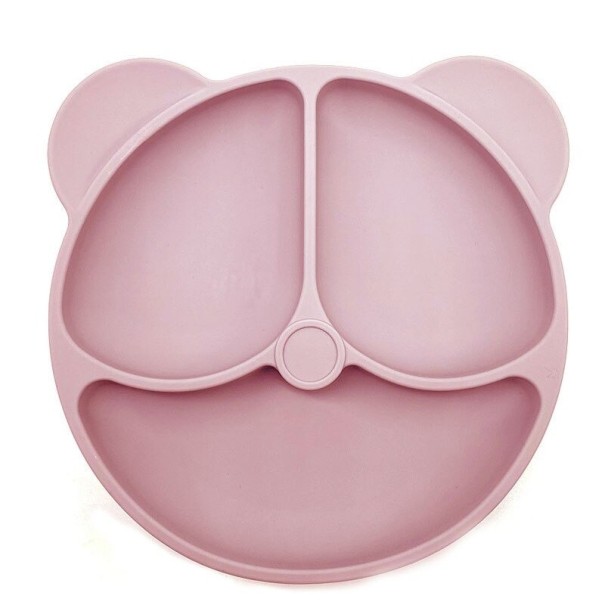 Kom in de vorm van een teddybeer roze