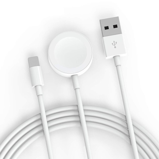 Kombinált 2in1 vezeték nélküli töltő Apple iPhone / iWatch készülékhez 1