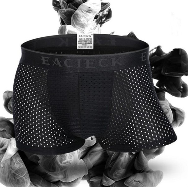 Komfortable boxershorts til mænd sort XS