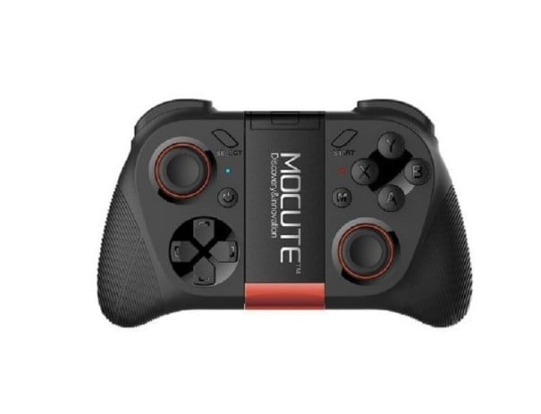 Kompakt trådløs gaming controller til Android og Windows Udfoldeligt telefonholder Bluetooth Rækkevidde 10 m Batteri 400 mAh Vægt 138 g 1