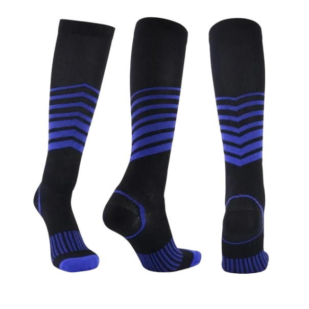 Kompresné ponožky proti kŕčovým žilám Bavlnené kompresné podkolienky na šport Proti kŕčovým žilám V306 35-41