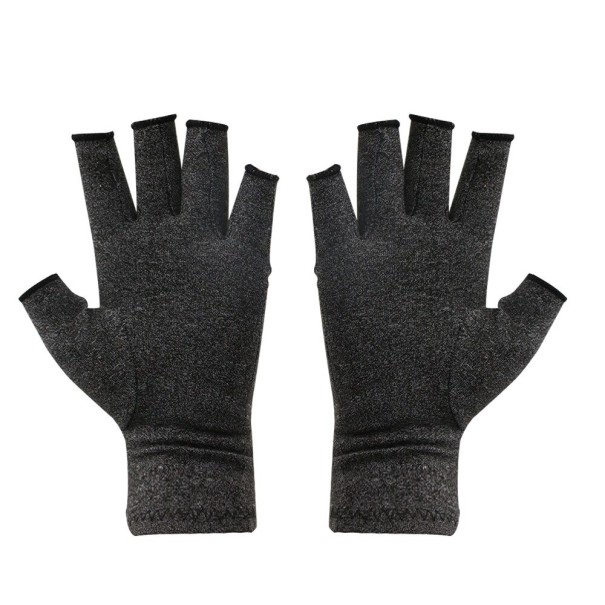 Kompressiokäsineet P3709 tummanharmaa S