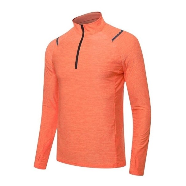 Kompressionströja för män F1788 orange M