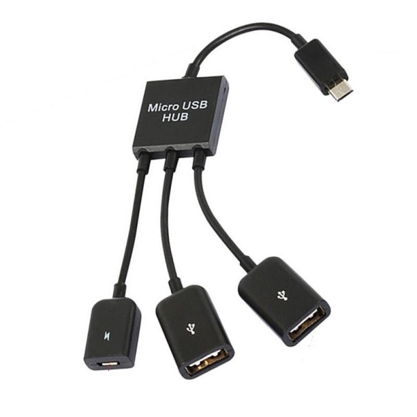 Koncentrator Micro USB / USB 1