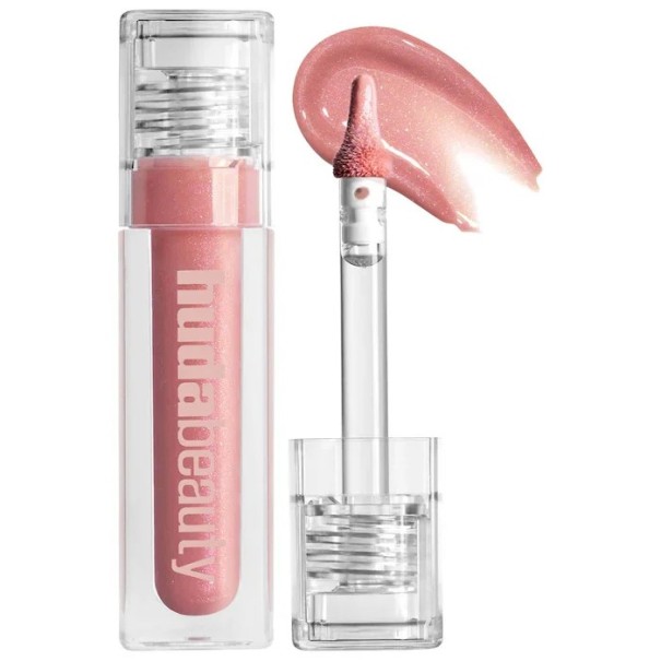 Könnyű arcpirosító pirosító az arcra és az ajkakra Rétegezhető pigmentáció Highlighter fényes hatás Multifunkciós smink szivacsos applikátorral régi rózsaszín