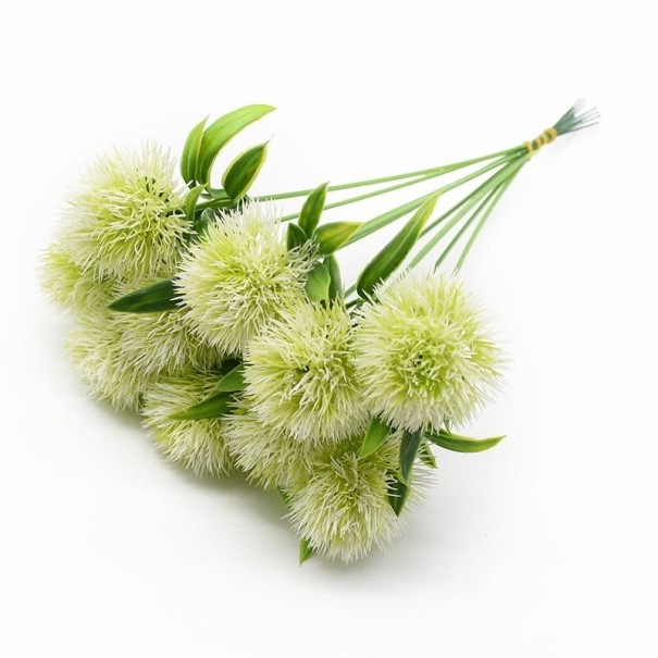 Konstgjorda blommor 5 st ljusgrön