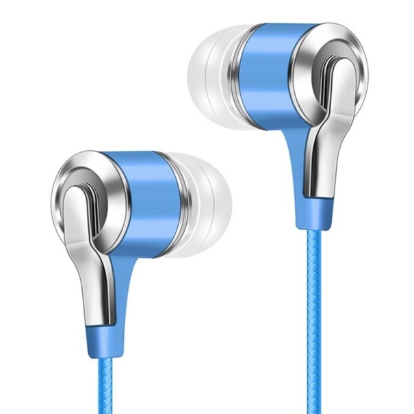 Kopfhörer mit Mikrofon K1663 blau