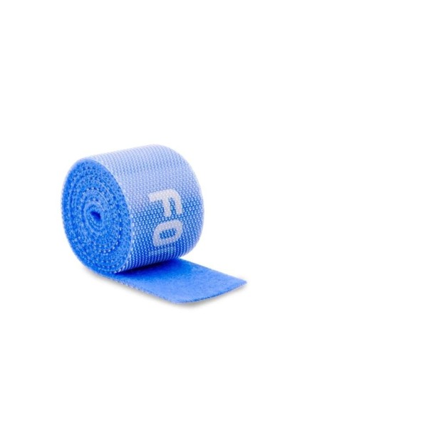 Kordelzug mit Klettverschluss blau 50 cm