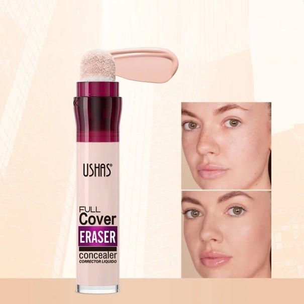 Korektor na tmavé kruhy, pehy a akné Vodeodolný make-up pre všetky tóny pleti Krycí korektor na tvár dlhotrvajúcu 10