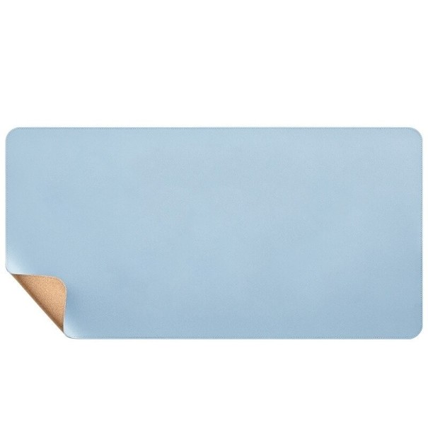 Korková podložka pod myš a klávesnici K2408 světle modrá 40 cm x 80 cm
