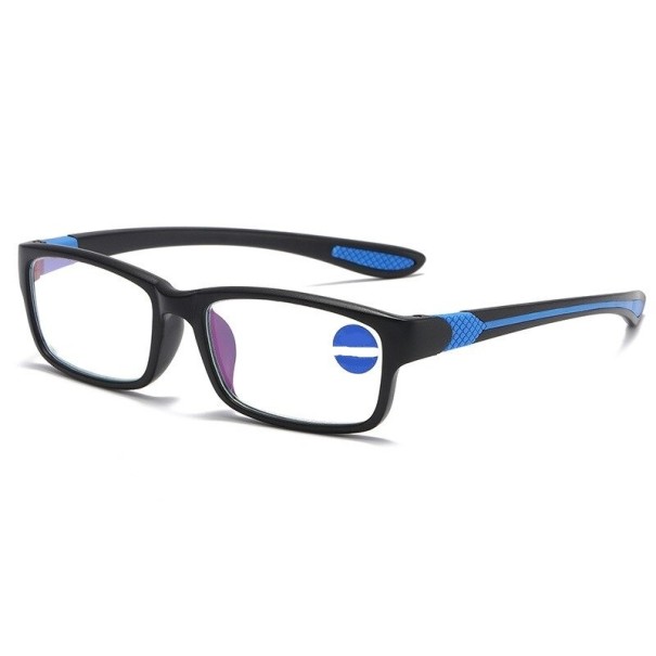 Korrektionsbrille gegen Blaulicht +2,50 blau