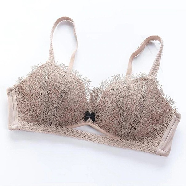 Korsett-BH für Damen khaki 85B