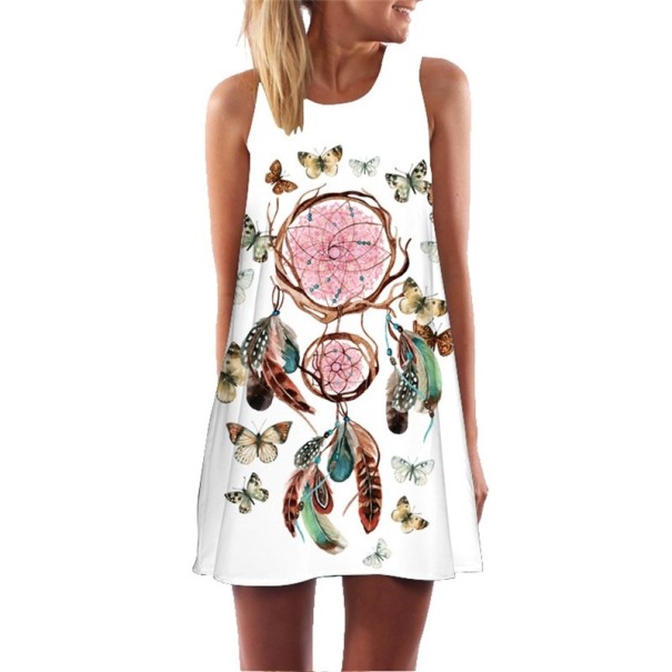 Kort Boho klänning XXL