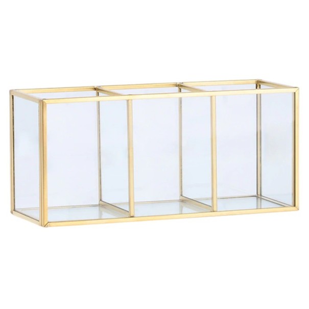 Kosmetik-Organizer aus Glas 1