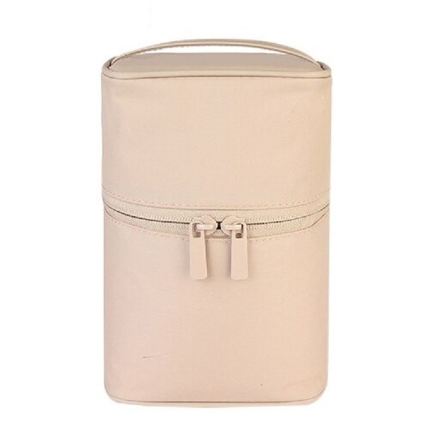 Kosmetisk rejsetaske beige