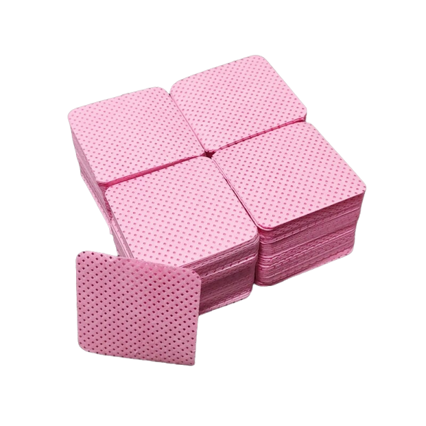 Kosmetiska nagelservetter 5 x 5 cm 200 st