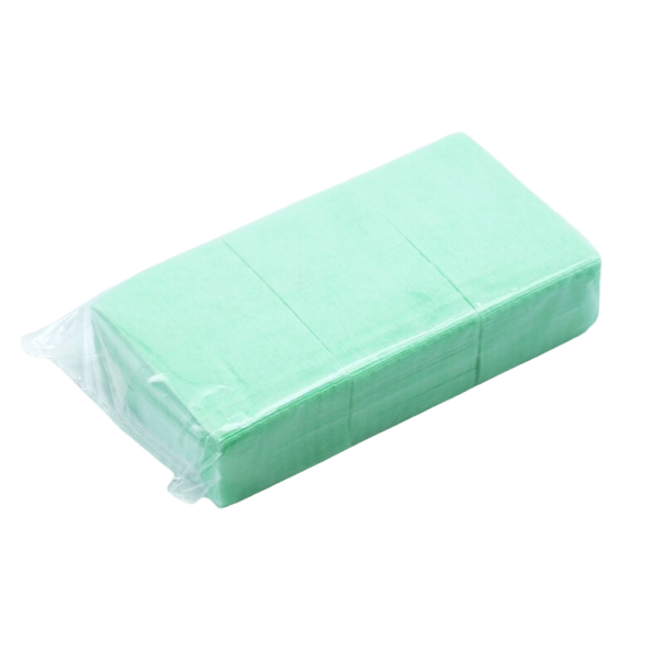 Kosmetiske negleservietter 3,8 x 6 cm 200 stk. grøn