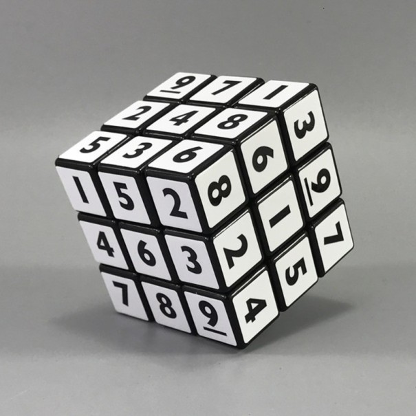 Kostka Sudoku biała 1