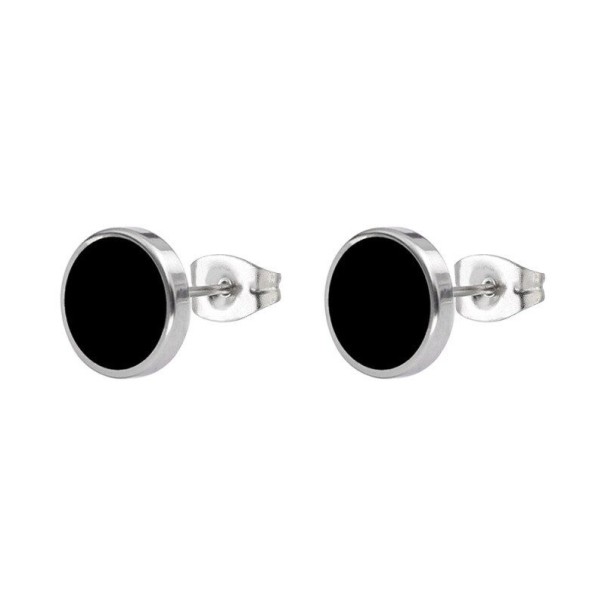 Kôstkové náušnice G969 strieborná 12 mm