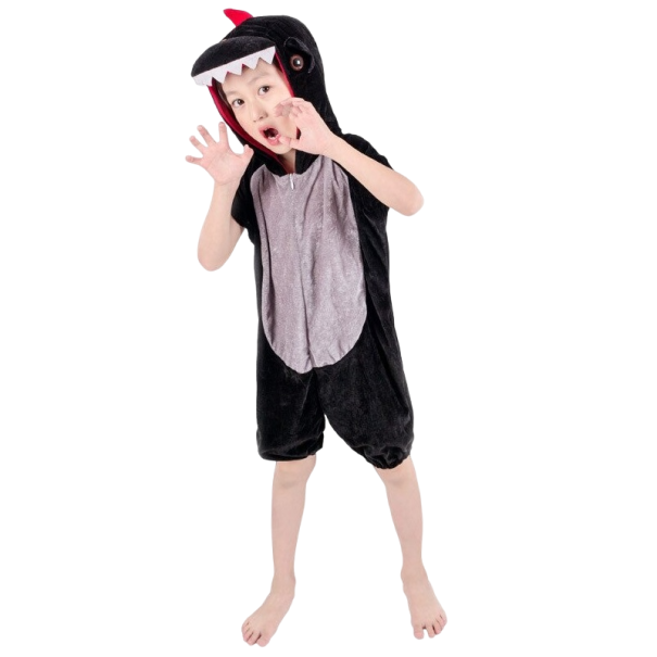 Kostým dinosaurus čierna 4