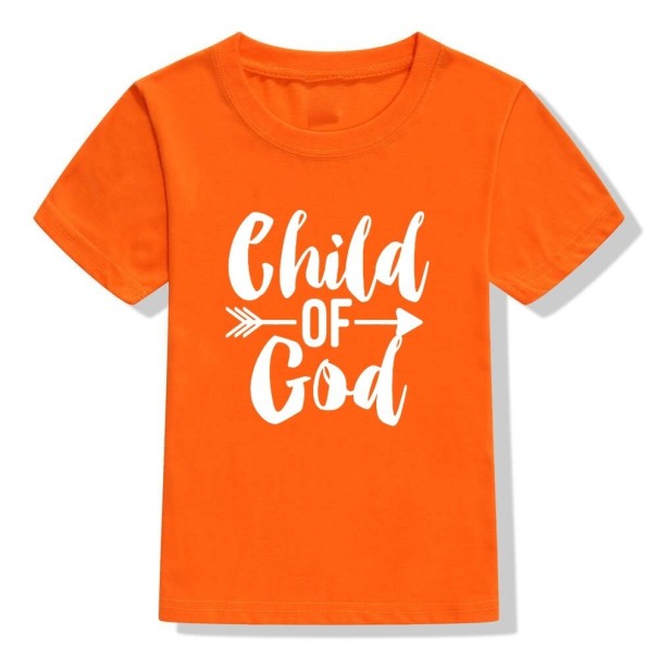 Koszulka dziecięca T2528 pomarańczowy 5