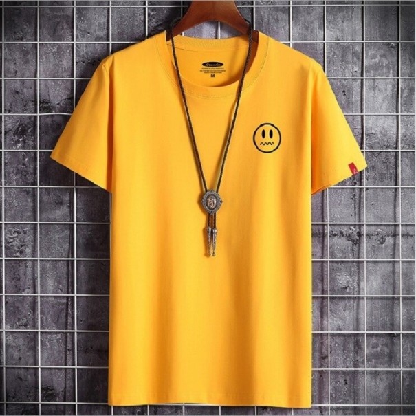 Koszulka męska T2137 żółty M