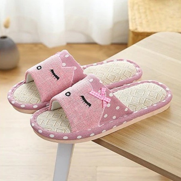 Kotikengät - Tohvelit vaaleanpunainen 41