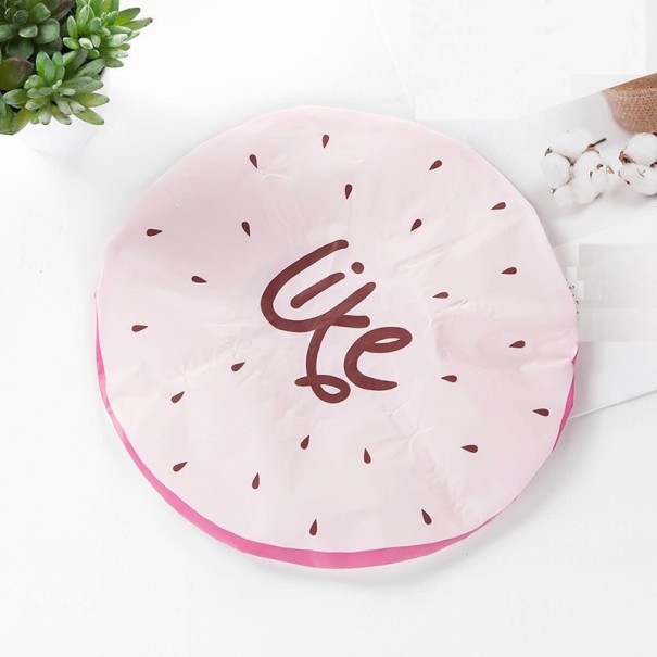 Koupací čepice vzor ovoce 3