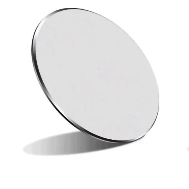 Kovový disk 32 x 1 mm pro magnetický držák telefonu do auta Univerzální kovový plíšek pro uchycení mobilu bílá