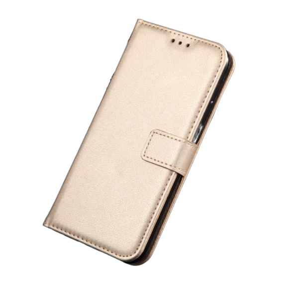 Kožené pouzdro pro Xiaomi Redmi 7 zlatá