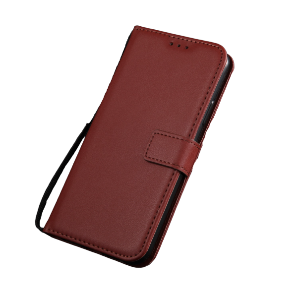 Kožené puzdro pre Xiaomi Redmi 9C tmavo hnedá