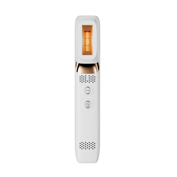 Kozmetický prístroj na omladenie pleti s IPL a LED terapiou červeným svetlom 630 nm 215 x 37,5 x 50,7 mm biely na domáce ošetrenie tváre 1