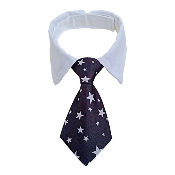 Kragen mit Krawatte S 10