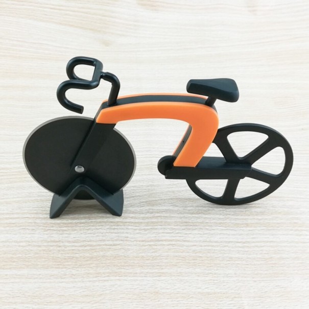 Krájač na pizzu bicykel oranžová