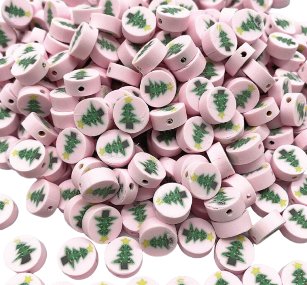 Kralen met kerstmotieven 30 stuks 3