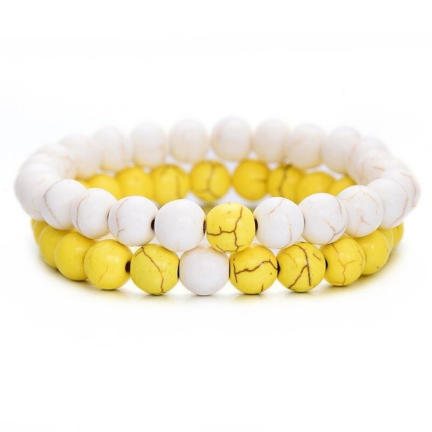 Kralenarmbanden voor koppels 2 stuks 17