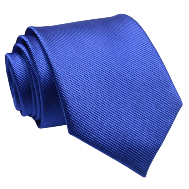 Krawat męski 146 x 8 cm Elegancki krawat do formalnych i codziennych stylizacji Moda męska Stylowy dodatek do koszuli i garnituru Krawat biznesowy niebieski