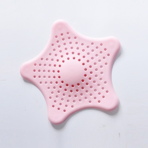 Kreatívny filter do drezu v tvare hviezdy J3503 ružová