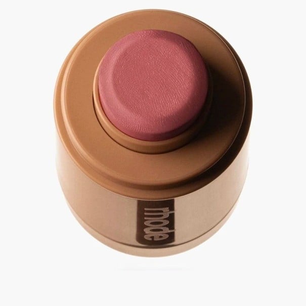 Krémová tvářenka na obličej a rty Hydratační dlouhotrvající jemná multifunkční tvářenka Přirozený rozjasňující make-up efekt tmavě růžová