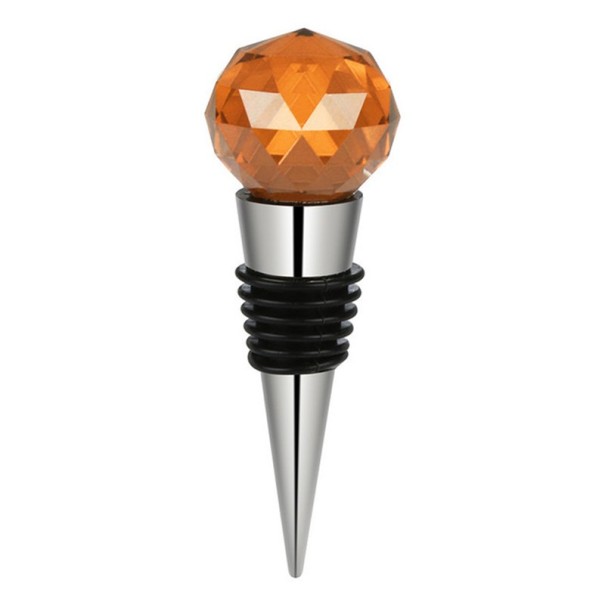 Kristalli viinitulppa oranssi
