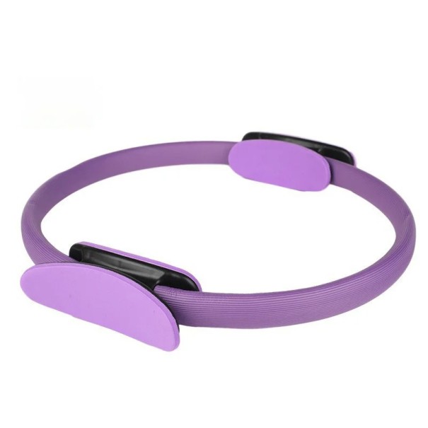 Kruzeiro de Pilates para Exercício 32–34 cm Círculo de Yoga Equipamento de Resistência para Mulheres Fitness em Casa Círculo Elástico roxo