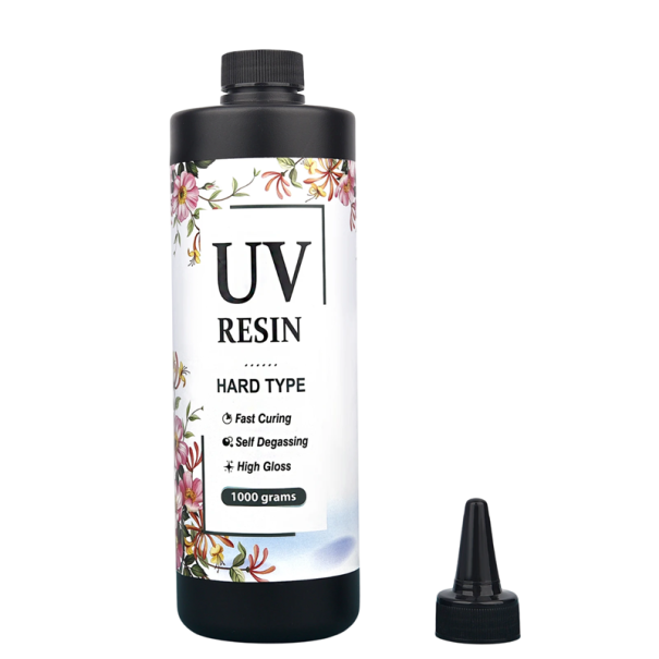 Krystalová epoxidová pryskyřice 1000 g UV lepidlo Rychleschnoucí tvrdé pryskyřičné lepidlo DIY Výroba křišťálových šperků Dekorace Ruční práce 1