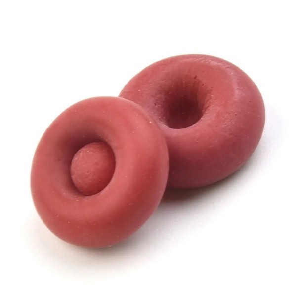 Krytka trysky tmelu ochranná těsnicí krytka 5 ks silikonová červená pro těsnicí pistole a uzavření lepidel 1