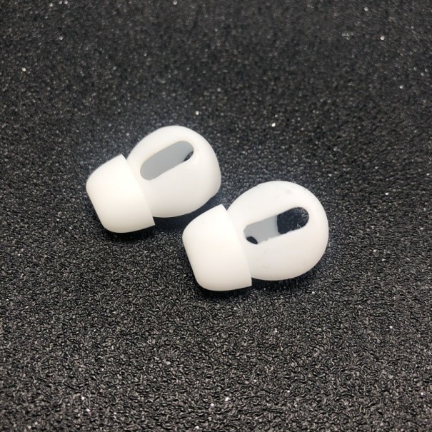 Krytky sa špunty na slúchadlá Apple Airpods 1/2 biela