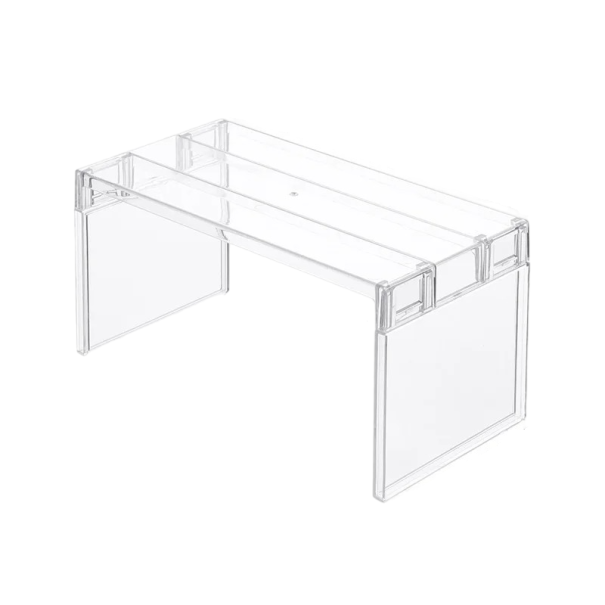 Kühlschrank-Organizer, Aufbewahrungsregal, transparenter Mehrzweck-Organizer, 14,7 x 11 x 10,7 cm 1