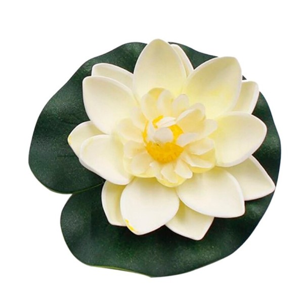 Kunstig åkandeblomst 5 stk. hvid