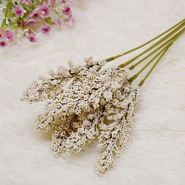 Kunstige blomster Lupiner 6 stk. hvid