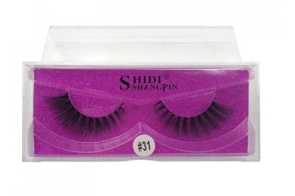 Künstliche Wimpern NERZ rosa 2