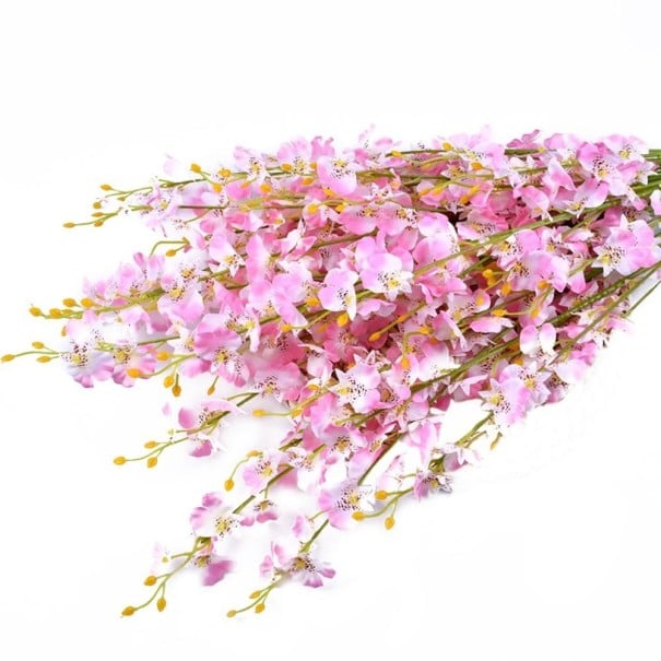 Künstlicher Blumenstrauß Waldhyazinthe rosa