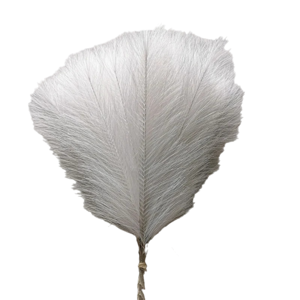 Kunstmatig pampasgras 42 cm 15 stuks paars